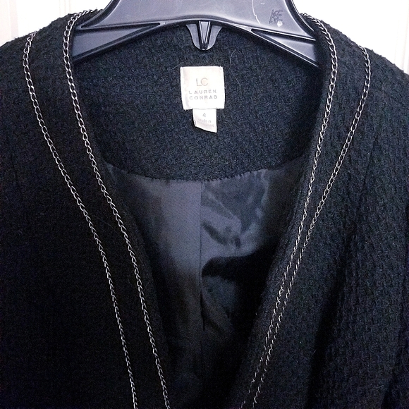 Lauren Conrad Blazer Jacket with Chain Trim - Picture 5 of 8